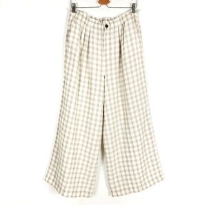 Lou & Grey Gingham Linen Pants